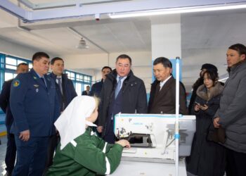 Алматы облысының түзеу мекемелерінде жаңа өндірістер іске қосылып, жазасын өтеушілерді жұмыспен қамту ауқымы кеңейіп жатыр