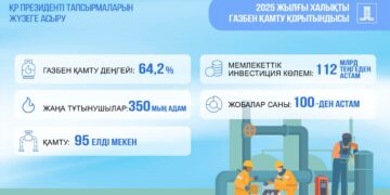 Өткен жылы 95 елді мекенде 350 мың адам газбен қамтамасыз етілді: Үкіметтің энергетика саласындағы жұмысының қорытындысы