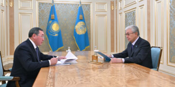 Мемлекет басшысы Алматы облысының әкімі Марат Сұлтанғазиевті қабылдады