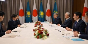 Мемлекет басшысы Жапония металл және энергетикалық қауіпсіздік жөніндегі ұйымының (JOGMEC) төрағасы Ичиро Такахаруды қабылдады