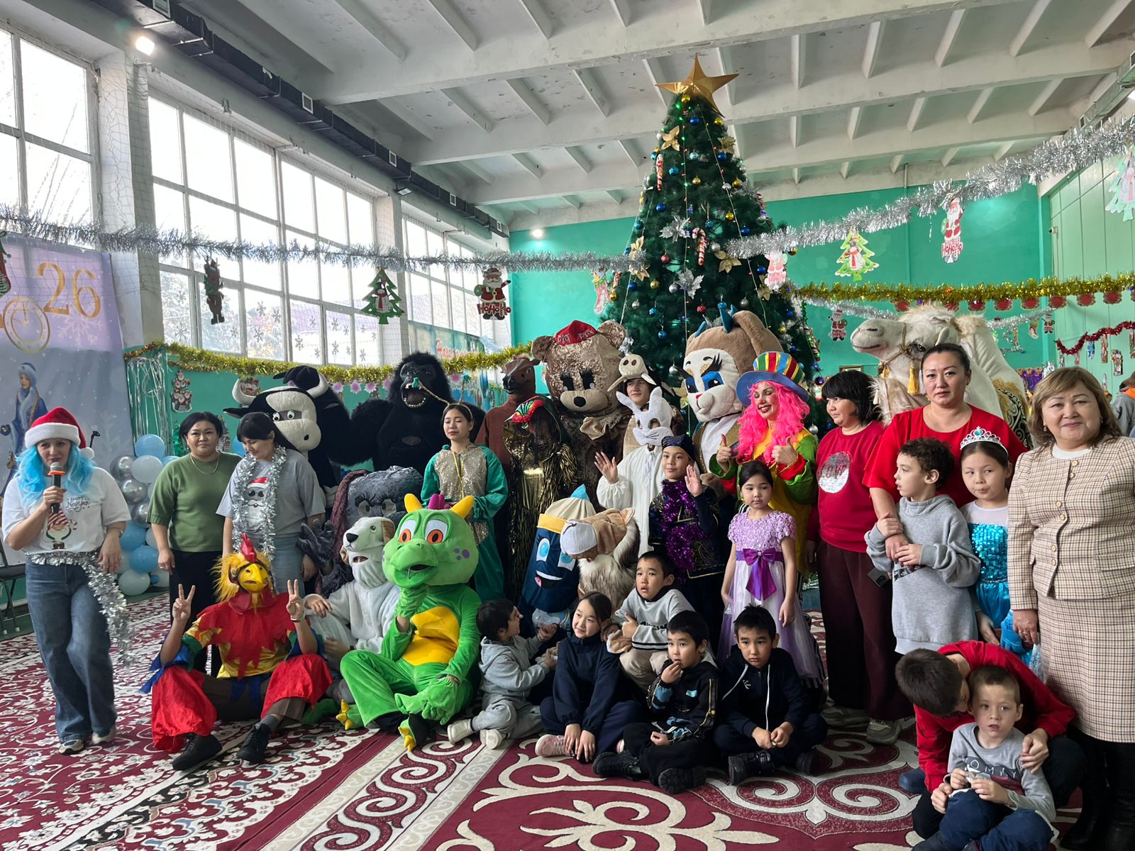 Балаларға арналған жаңа жылдық шаттық мерекесі