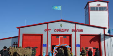 Кегенде өрт сөндіру бекеті ашылды