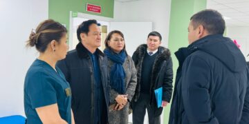 Заманауи емхананы көрді