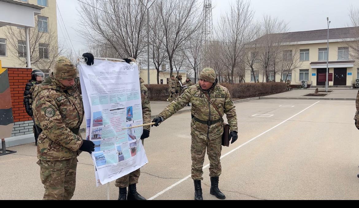 Алатау қаласында 6654 әскери бөлімінде 2026 жылғы жаңа оқу кезеңінің ашылу салтанаты өтті