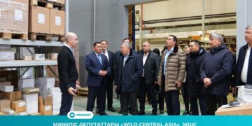 МӘЖІЛІС ДЕПУТАТТАРЫ «WILO CENTRAL ASIA» ЖШС ЗАУЫТЫНА ІС-САПАРМЕН КЕЛДІ