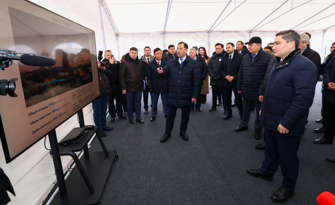 Президент тапсырмаларын орындау: Олжас Бектенов Алатау қаласының инвестициялық және инфрақұрылымдық жобаларымен танысты