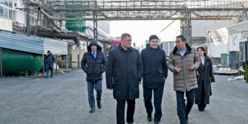 Сенат және Мәжіліс депутаттары «Қапшағай бидай өнімдері» зауытының жұмысымен танысты