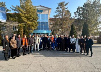 Коалиция өкілдері «КНАУФ ГИПС ҚАПШАҒАЙ» ЖШС ұжымымен кездесу өткізді