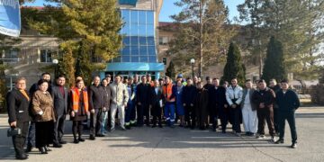 Коалиция өкілдері «КНАУФ ГИПС ҚАПШАҒАЙ» ЖШС ұжымымен кездесу өткізді