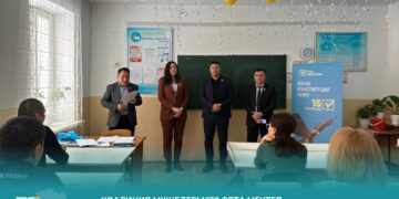 КОАЛИЦИЯ МҮШЕЛЕРІ №10 ОРТА МЕКТЕП ҰЖЫМЫМЕН КЕЗДЕСТІ