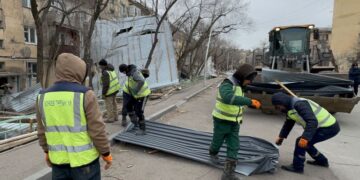 Қонаевта дауыл салдарын жоюға 300-ден астам адам жұмылдырылды