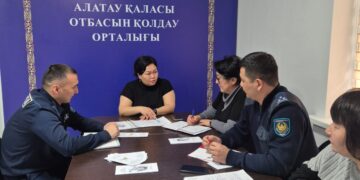Алатау қаласында «Тұрмыс» жедел-профилактикалық іс-шарасы өтуде