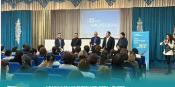 Коалиция мүшелері №31 орта мектеп ұжымымен кездесті