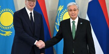 Қазақстан мен Сербия президенттері шағын құрамда келіссөз өткізді