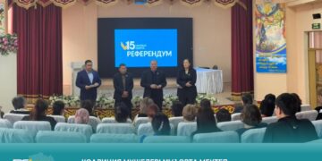 Коалиция мүшелері №41 орта мектеп ұжымымен кездесу өткізді