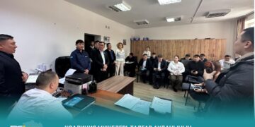 КОАЛИЦИЯ МҮШЕЛЕРІ ТАЛҒАР АУДАНЫНЫҢ СӘУЛЕТ ЖӘНЕ ҚАЛА ҚҰРЫЛЫСЫ БӨЛІМІ ҚЫЗМЕТКЕРЛЕРІМЕН КЕЗДЕСТІ