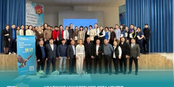 Коалиция өкілдері №25 орта мектеп ұжымымен жүздесті