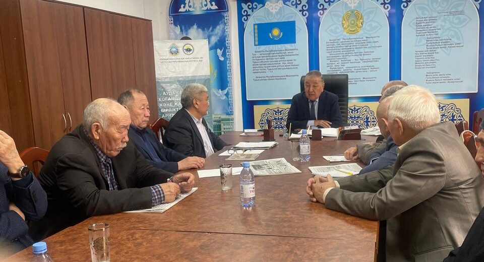 Ардагерлер қолдау танытты