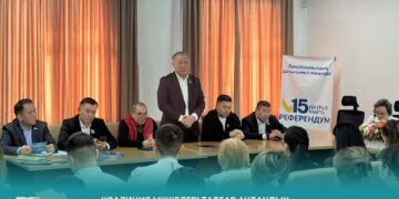 Коалиция мүшелері Талғар аудандық орталық ауруханасының қызметкерлерімен кездесу өткізді