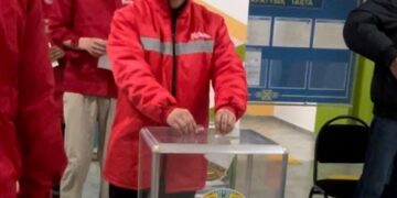 «Маревен Фуд Тянь-Шань» ЖШС ұжымы референдумға белсенді қатысты