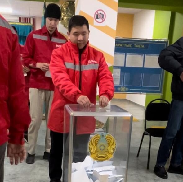 «Маревен Фуд Тянь-Шань» ЖШС ұжымы референдумға белсенді қатысты