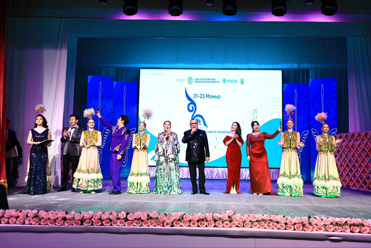 Нарынқол ауылында «Халық әуені» концерттік туры өтті